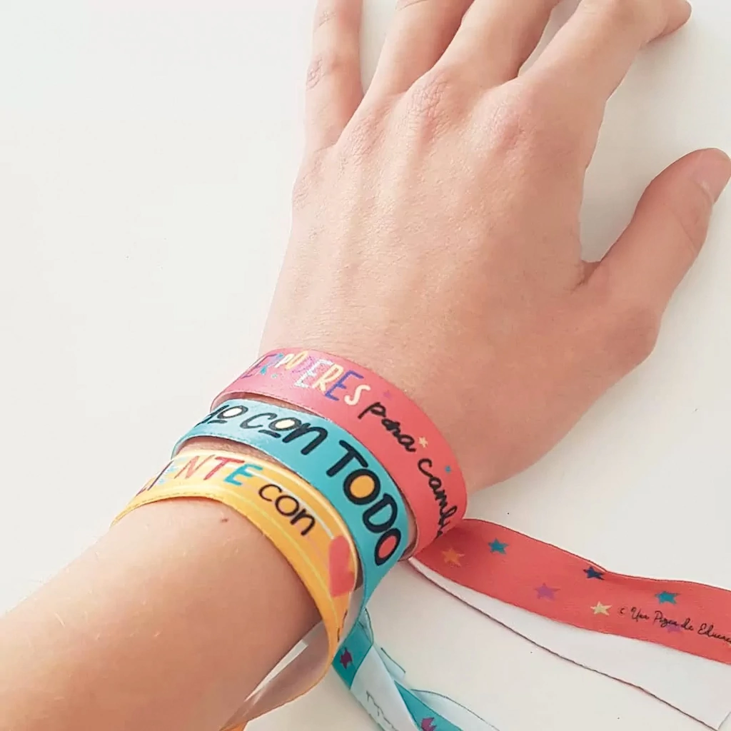 Pulsera sublimacion Corporativa