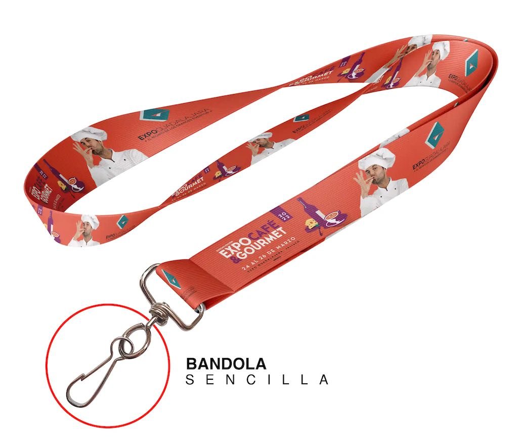 LARGO 95 CM X ANCHO 2.5 CM. BROCHE SENCILLO